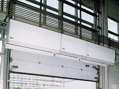 Воздушная завеса электрическая - эффективная защита помещений от холода