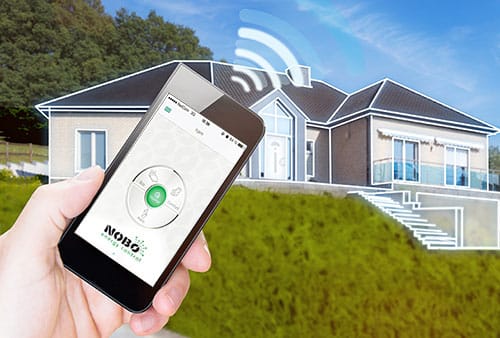 Система управления для работы электрических приборов nobo energy control