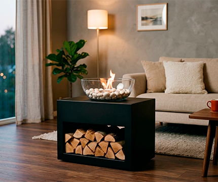 Биокамины для квартиры – экологичное тепло и уют