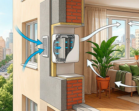 Автономная система вентиляции для квартиры