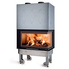 Каминная топка La Nordica Monoblocco 800 Angolo DX