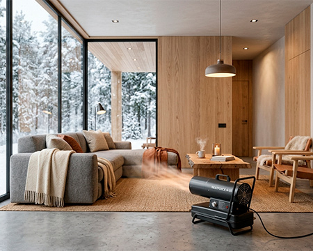 Как выбрать тепловую пушку для дома и дачи