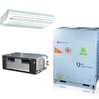 Установка VRF системы Dantex Установка VRF системы Dantex