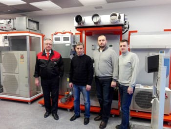 Сотрудники МИЦ на обучении Mitsubishi Electric на обучении Mitsubishi Electric