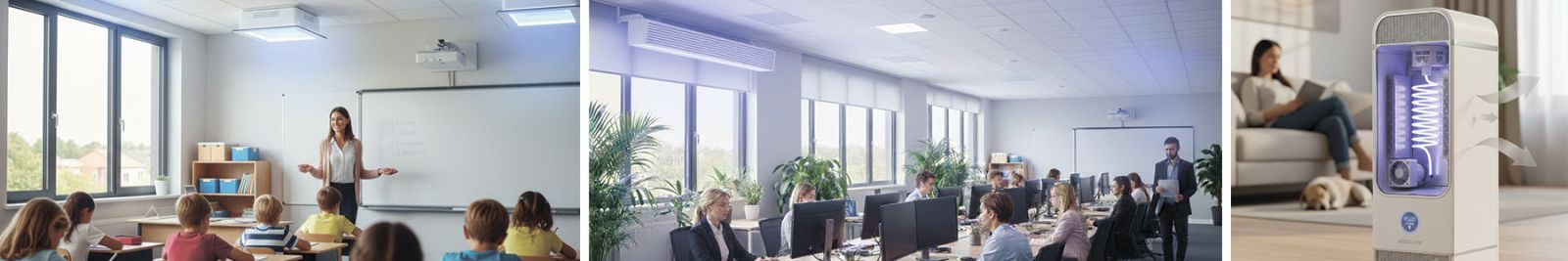 Принцип работы ультрафиолетового очистителя воздуха Принцип работы ультрафиолетового очистителя воздуха