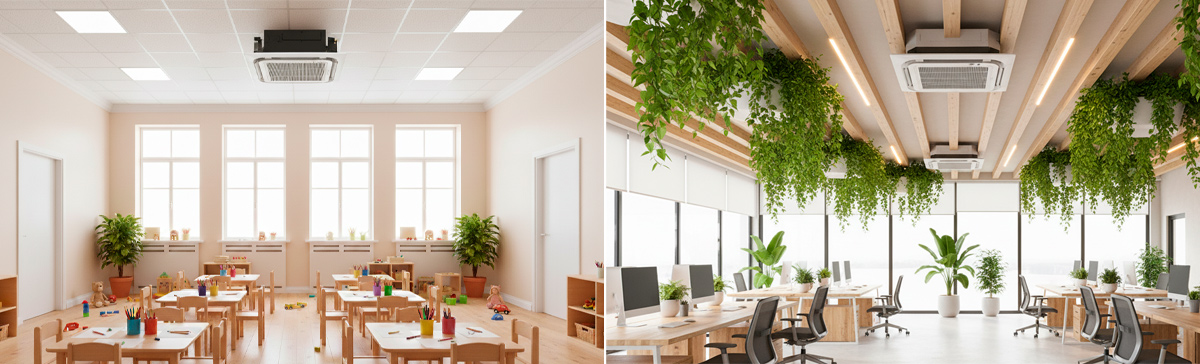 Кассетный кондиционер