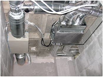 Proces instalace ventilačního a klimatizačního systému