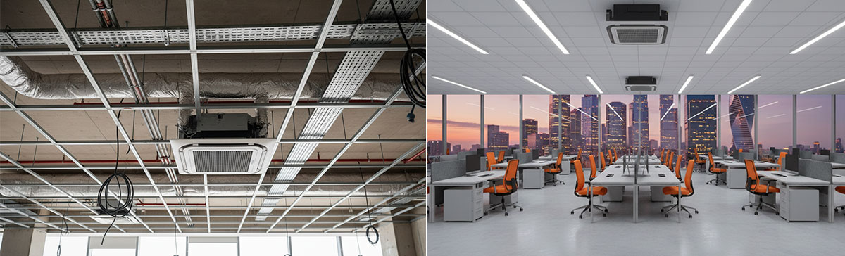 Кассетный кондиционер