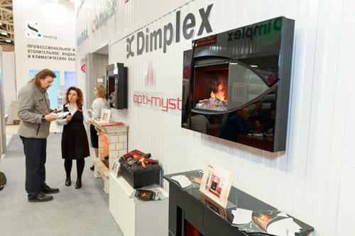 Электрокамины Dimplex на выставке "Мир Климата 2017" Dimplex на выставке "Мир Климата 2017"