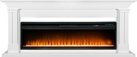 Каминокомплект Lyon 60 SFT (Разборный) Белый с очагом Royal Flame Vision 60 LED
