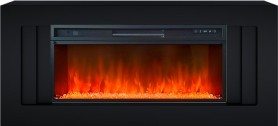 Каминокомплект Line 42 (Разборный) Черный с очагом Royal Flame Vision 42 LED