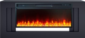 Каминокомплект Line 42 SFT (Разборный) Серый графит с очагом Royal Flame Vision 42 LED