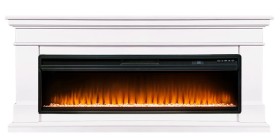 Каминокомплект California V60 SFT (Разборный) Белый с очагом Royal Flame Vision 60 LED
