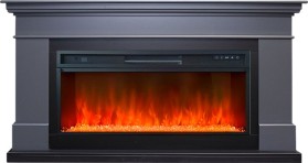 Каминокомплект California Graphite Серый графит (Высота 850 мм)  Royal flame с очагом Royal Flame Vision 42 LED