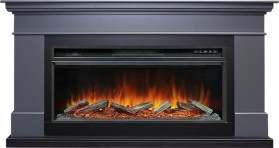 Каминокомплект California Graphite Серый графит (Высота 850 мм)  Royal flame с очагом Royal Flame Vision 42 LOG LED