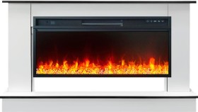 Каминокомплект Scandic V42 (Разборный) Белый с очагом Royal Flame Vision 42 LED