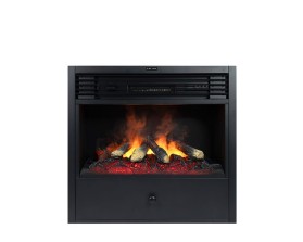 Каминокомплект Bern (Разборный) Бьянко белый с очагом Royal Flame Design B650RF 3D