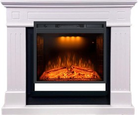 Каминокомплект Thompson 23 (Разборный) Санд сноу с очагом Royal Flame Emerald 23