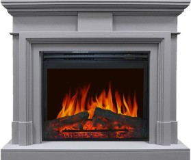 Каминокомплект Coventry Grey Серый с очагом Royal Flame Jupiter FX New