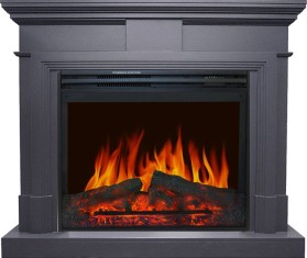 Каминокомплект Coventry Graphite Grey Серый графит с очагом Royal Flame Jupiter FX New