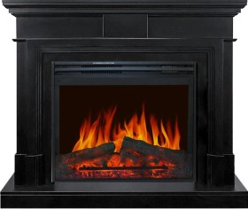Каминокомплект Coventry Черный с очагом Royal Flame Jupiter FX New