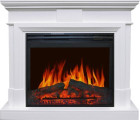 Каминокомплект Coventry Белый с очагом Royal Flame Jupiter FX New