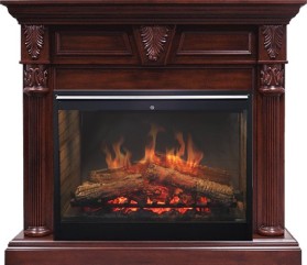 Каминокомплект Sheffield Темная вишня с очагом Dimplex Symphony 30 (Симфони) DF3020 INT