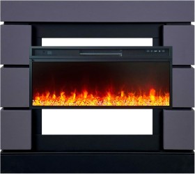 Каминокомплект Modern SFT (Разборный) Серый графит с очагом Royal Flame Vision 42 LED