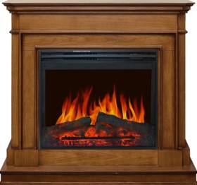 Каминокомплект Newport Орех с очагом Royal Flame Jupiter FX New