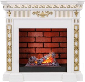 Каминокомплект Greece под Cassette 400 с очагом Cassette 400 NH  Dimplex Opti-myst