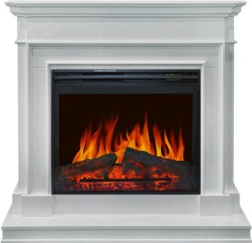 Каминокомплект Newport Белый с очагом Royal Flame Jupiter FX New