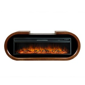 Каминокомплект Soho Орех с очагом Royal Flame Vision 60 LOG LED НП