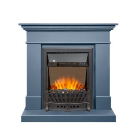 Каминокомплект California STD CRM (Разборный) Санд антрацит с очагом Royal Flame Aspen Black