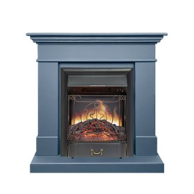 Каминокомплект California STD CRM (Разборный) Санд антрацит с очагом Royal Flame Majestic FX Black RC