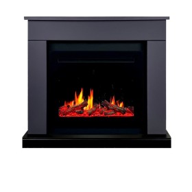 Каминокомплект Bergen 23 (Разборный) Серый графит с очагом Royal Flame 5D V-ART 25