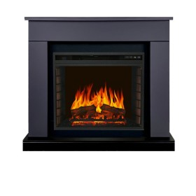 Каминокомплект Bergen 23 (Разборный) Серый графит с очагом Royal Flame Vision 23 EF LED FX