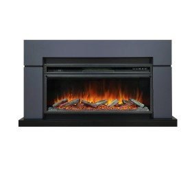 Каминокомплект Lindos V42 SFT Graphite Grey (Ширина 1470мм) с очагом Royal Flame Vision 42 LOG LED