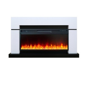 Каминокомплект Lindos V42 SFT Белый (Ширина 1470мм) с очагом Royal Flame Vision 42 LED