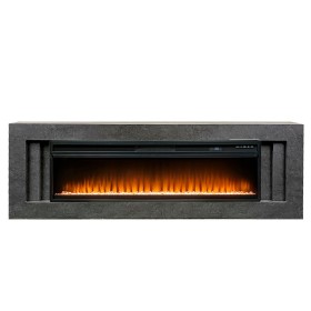 Каминокомплект Line 60 Dark Grey (Разборный) Темный серый с очагом Royal Flame Vision 60 LED