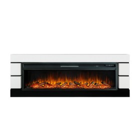 Каминокомплект Modern 60 SFT (Разборный) Белый с черным с очагом Royal Flame Vision 60 LOG LED НП