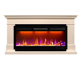 Каминокомплект California Слоновая кость (Высота 860) с очагом Royal Flame Crystal 40 RF