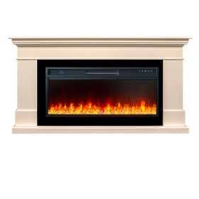 Каминокомплект California Слоновая кость (Высота 860) с очагом Royal Flame Vision 42 LED