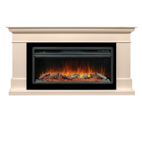 Каминокомплект California Слоновая кость (Высота 860) с очагом Royal Flame Vision 42 LOG LED