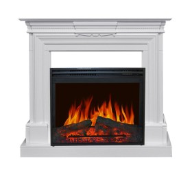 Каминокомплект Chelsea Белый с очагом Royal Flame Jupiter FX New