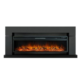 Каминокомплект Lindos 60 (Разборный) Серый графит с очагом Royal Flame Vision 60 LOG LED