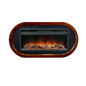 Каминокомплект Ellipse 42 Орех ноче с очагом Royal Flame Vision 42 LOG LED
