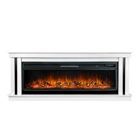Каминокомплект Cosmo 60 (Разборный) Белый с черным с очагом Royal Flame Vision 60 LOG LED