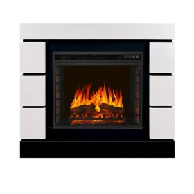 Каминокомплект Modern 23 (Разборный) Белый с черным с очагом Royal Flame Vision 23 EF LED FX