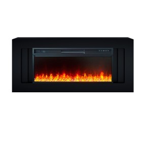 Каминокомплект Line 42 CRM (Разборный) Санд блэк с очагом Royal Flame Vision 42 LED