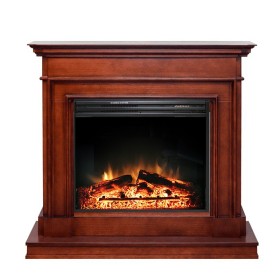 Каминокомплект Newport Темный дуб с очагом Royal Flame Jupiter FX New